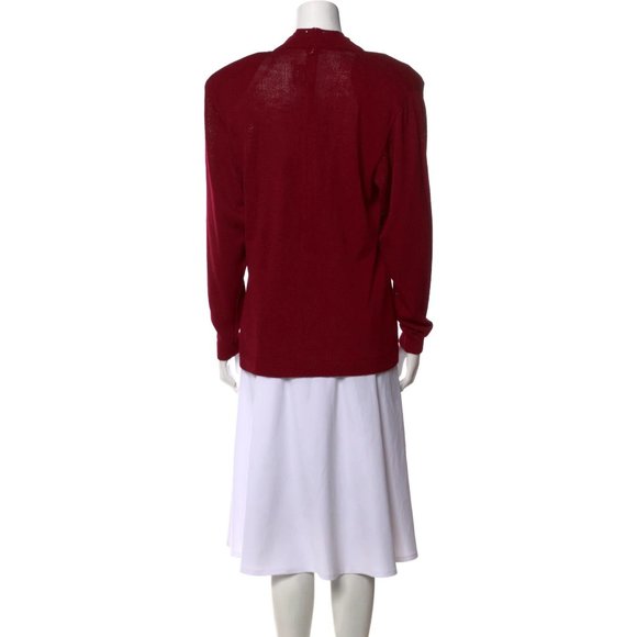 Vintage ST. JOHN by Marie Gray Cowl Neck Sweater Size 8 - Picture 3 of 6